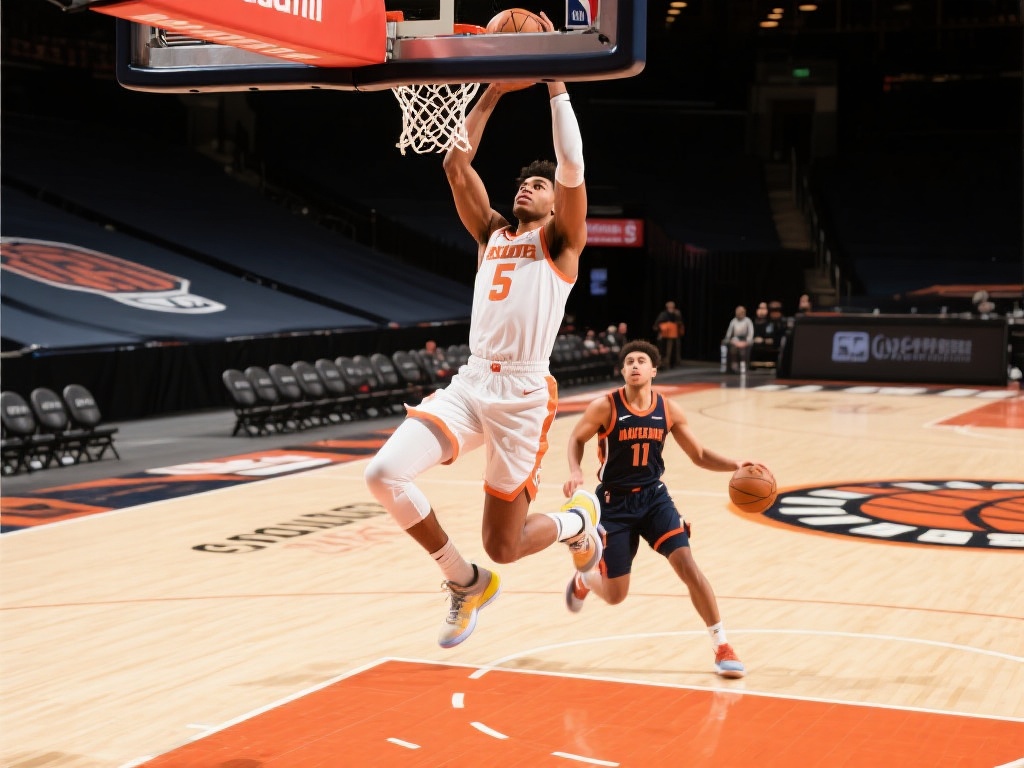 伊森强势突破 篮下腾空双臂炸筐 对于想要在球场上复制这种精彩表现的球员来